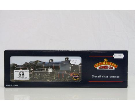 Boxed Bachmann OO gauge Blue Riband 32161 N Class 31862 BR Black E/Emblem slope sided tender locomotive