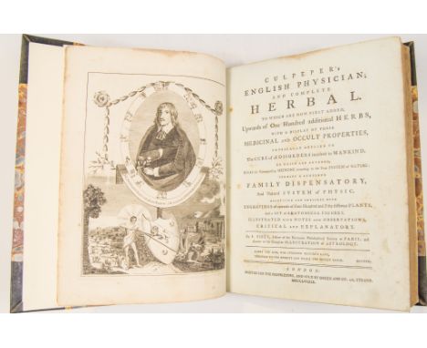 Nicholas Culpepper, English Physician and Complete Herbal, to which are now first added upwards of one hundred additional her