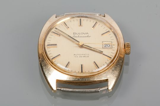 bulova ambassador gold