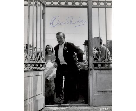 David Niven (1910 1983) Actor Signed 1954 Vintage 8x10 Press Photo. Good condition. All autographs come with a Certificate of