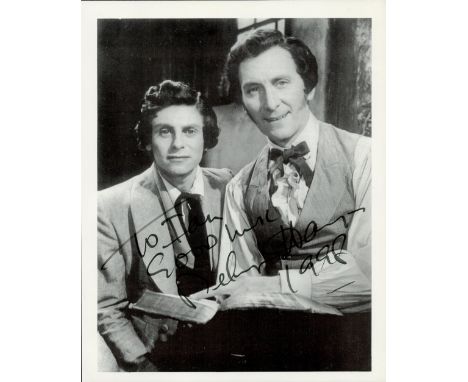 Melvyn Hayes signed 10x8 black and white vintage photo dedicated. Melvyn Hayes (born Melvyn Hyams; 11 January 1935) is an Eng
