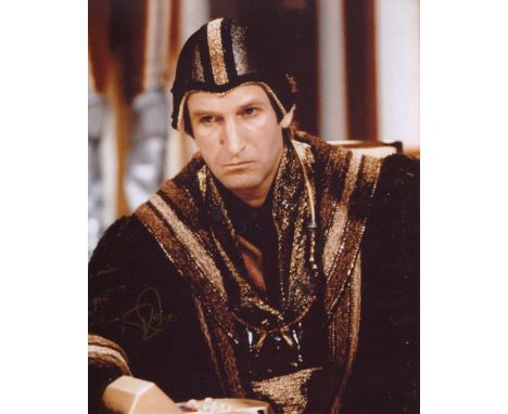 Doctor Who 8x10 inch photo scene signed by actor Paul Jerricho as The Castellan. Good condition. All autographs come with a C