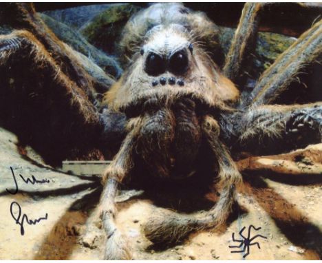 Harry Potter 8x10 photo signed by Julian Glover as Aragog. Good condition. All autographs come with a Certificate of Authenti