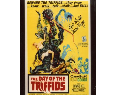 Day of the Triffids 8x10 photo signed by Janina Faye who played Susan in this classic movie. Good condition. All autographs c