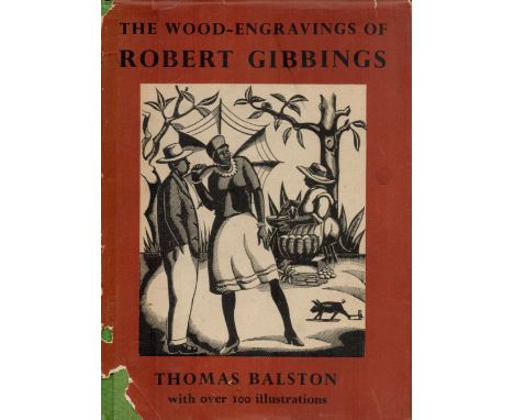 The Wood Engravings of Robert Gibbings by Thomas Balston Hardback Book 1949 First Edition published by Art and Technics Ltd s