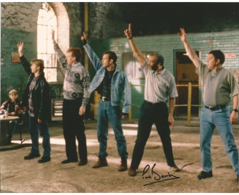 Actor Paul Barber signed 10x8 colour photo from the 1997 British comedy film The Full Monty. Paul Barber is an English actor 
