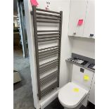Wall hung electric Brown towel rail, 480 x 1380mm A ‘point of work’ risk assessment must be