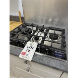 Haier 4 ring gas hob, model HAVG5D4HB, RRP £415 A ‘point of work’ risk assessment must be completed,