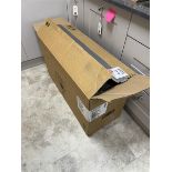 Essentials 900mm chimney extraction hood (opened)