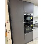 Ash Grey 600mm larder unit and 600mm oven housing (Excluding appliances) Individual Lots: Acceptance