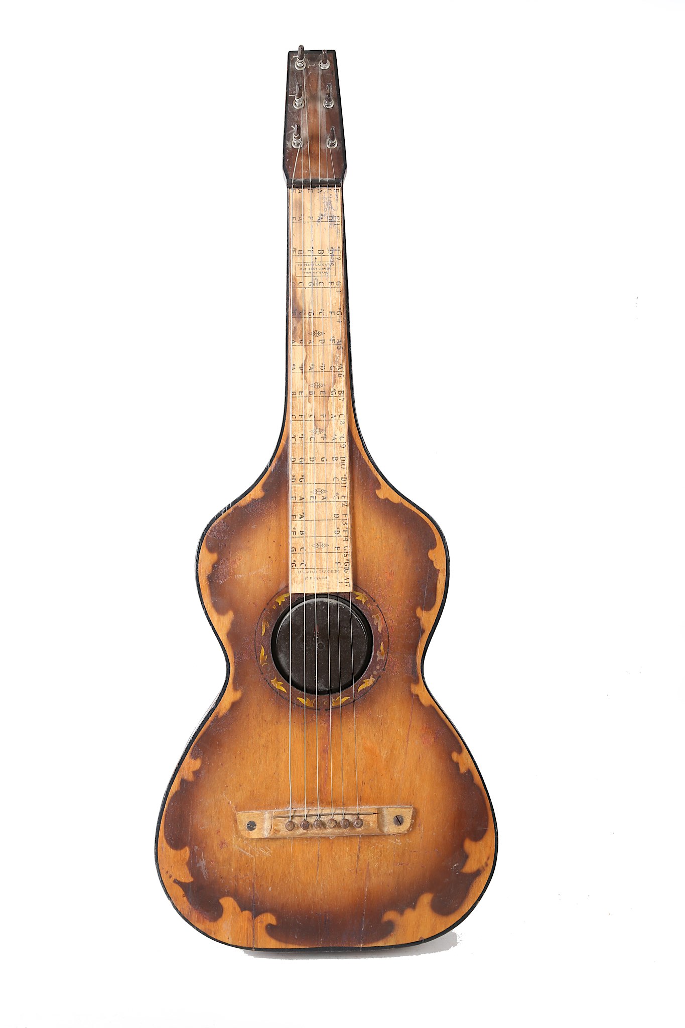Hawaiian guitar ca 1930 In a good play condition,with some old repair