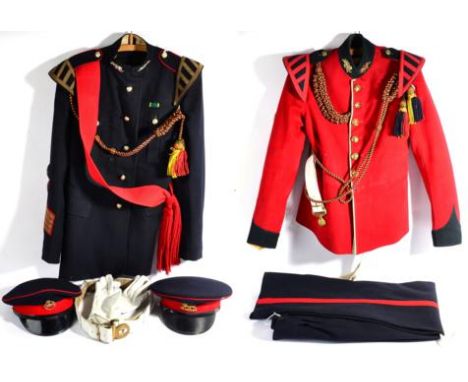 The King's Own Royal Regiment:- an Early 20th Century Bandsman's Part Uniform, to a drummer, comprising a scarlet tunic with 