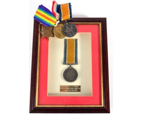 A First World War Trio, comprising 1914-15 Star, British War Medal and Victory Medal, awarded to1509 CPL.C.G.BASSFORD, L'POOL