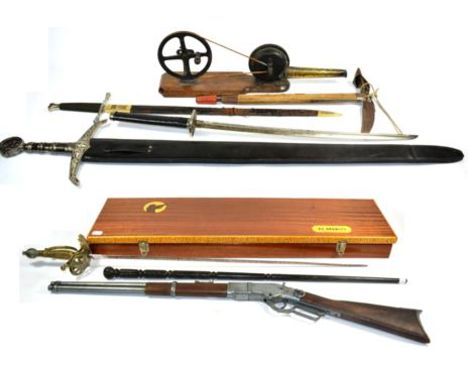 A Modern Mahogany Shotgun Case, the hinged cover inlaid with a roundel of a man shooting and the name R T Bradley; an Austria
