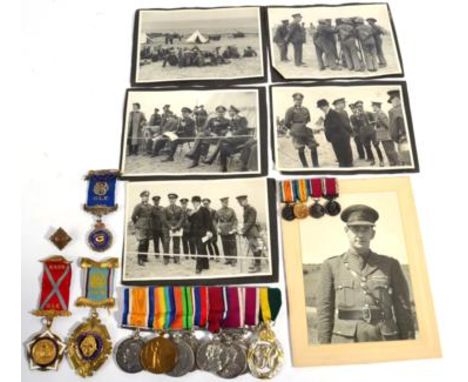 A First/Second World War Long Service Group of Eight Medals, to 72357 GNR. (later B.Q.M.SJT) A.L. PROUDFOOT.R.A., comprising 