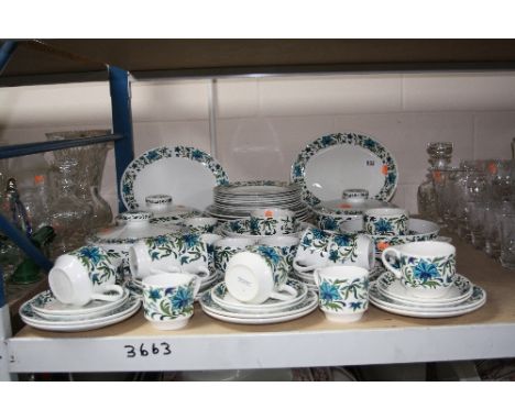 MIDWINTER 'SPANISH GARDEN' DINNERWARES (over 60 pieces)