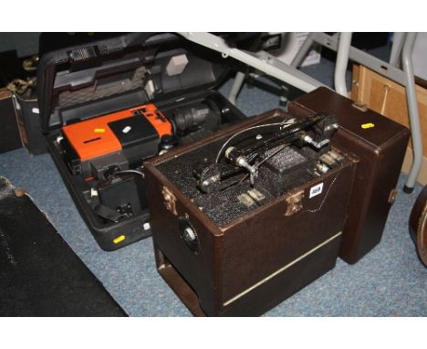 A G B EQUIPMENTS PROJECTOR, together with a cased JVC video camera (2)