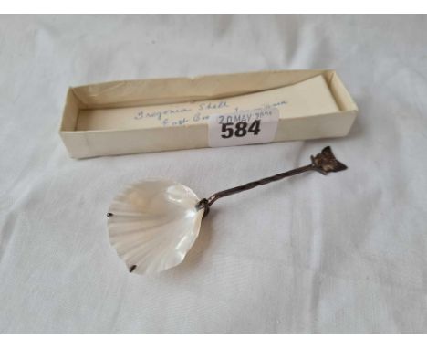 A Tasmania spoon with mop bowl 