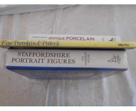 PUGH, P.D.G.   Staffordshire Portrait Figures…  1987, Woodbridge, 4to orig. cl. d/w, plus 2 others (3)