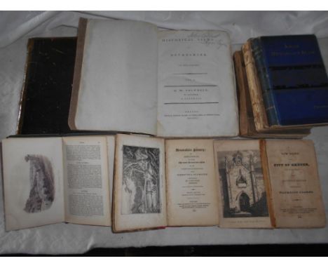 DEVON POLWHELE, R. Historical Views of Devonshire Vol. I, 1793, Exeter, 4to orig. bds. plus (SPREAT, W.) A New Guide to Exete