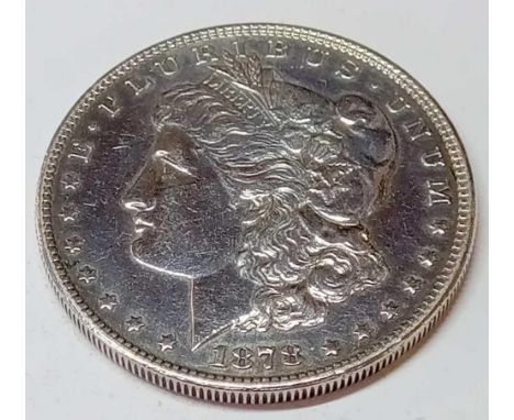 1878's silver USA dollar