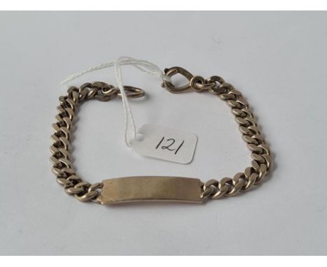 Silver ID bracelet 21g