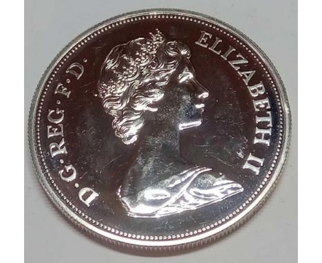 Silver proof crown