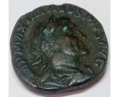 Roman Maximinus I sestertius