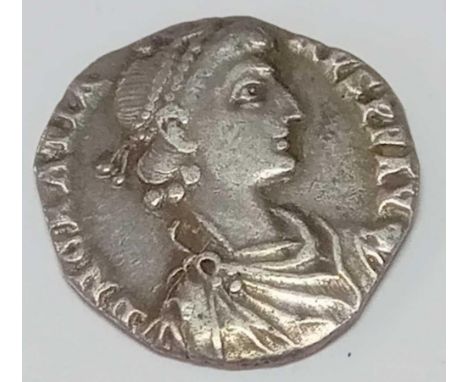 Roman small silver coin