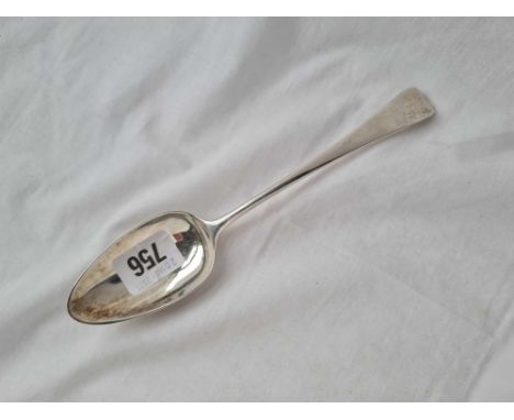 Another plain George III table spoon London 1787 by RC 65 gms 