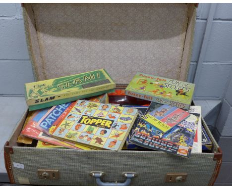 A collection of vintage toys and games including a boxed Stylophone**PLEASE NOTE THIS LOT IS NOT ELIGIBLE FOR POSTING AND PAC