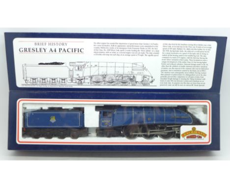 A Bachmann Branch Lines Sir Nigel Gresley steam locomotive, A4 class, boxed 