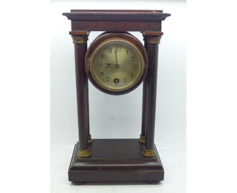 A portico mantel clock 