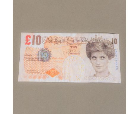 BANKSY (born 1974) British (AR)Di-Faced TennerOffset lithographic print, unframed.  14.25 x 7.5 cm. CONDITION REPORTS: Genera