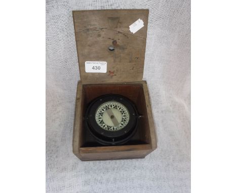 A STAR COMPASS, marked 'Boston USA' and No. 6385