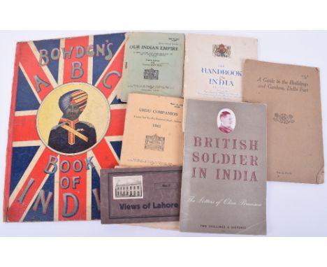 Grouping of Books of Indian Empire Interest, consisting of 1940 Fourth Edition  “Our Indian Empire”, “British Soldiers in Ind