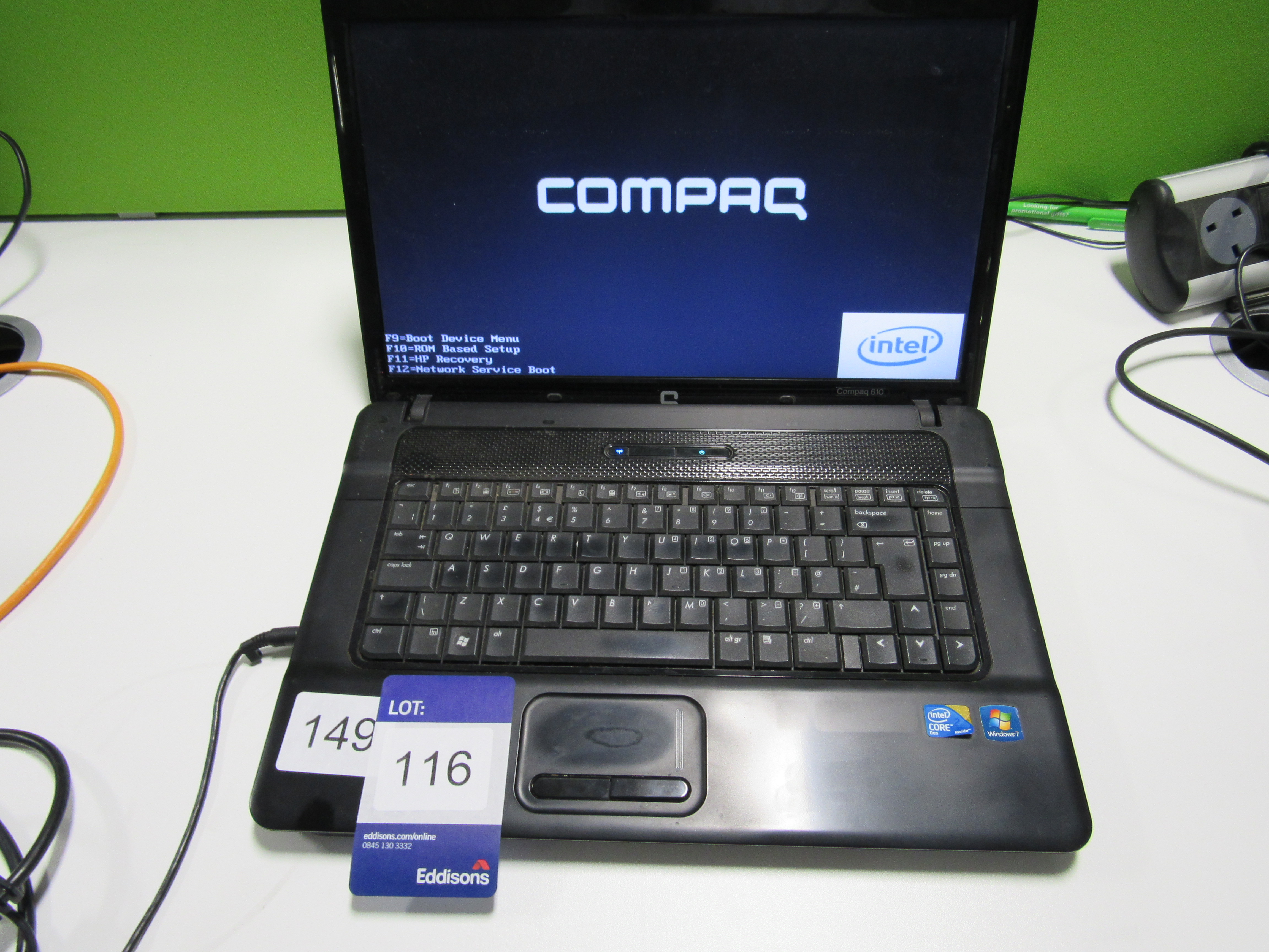 Compaq 610 bios настройка