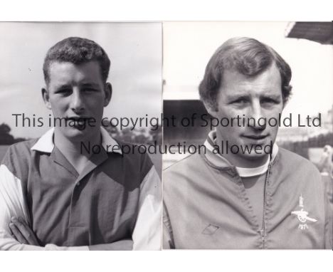 ARSENAL       Forty five black &amp; white Press portrait photographs with the majority from the 1970's including many of the