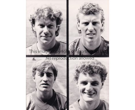ARSENAL    Five 8" X 5.5"  black &amp; white Press photographs with 4 portrait insets on each page and paper notations on the