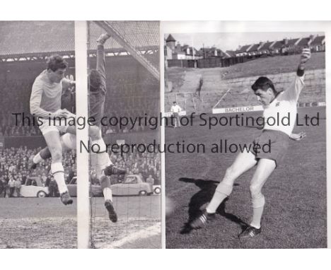 ARSENAL / CRYSTAL PALACE / CLIFF HOLTON     Seven black &amp; white Press photographs: with Arsenal 8" X 6" action v. Middles