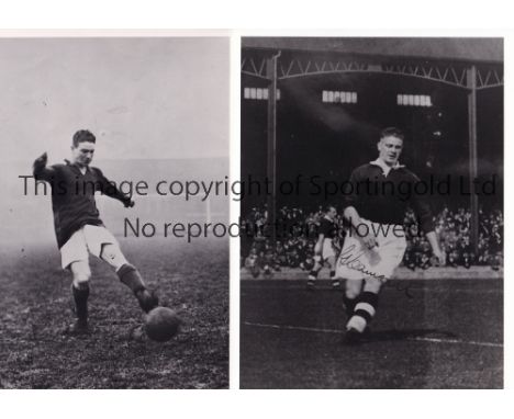 GEROGE CAMSELL / MIDDLESBROUGH     A selection of items relating to Camsell. 6 photos: 8" X 6" b/w action X 2 different, 8" X