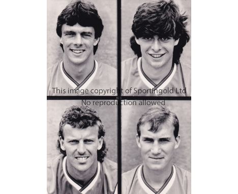 ARSENAL    Six 8" X 5.5"  black &amp; white Press photographs with 4 portrait insets on each page and paper notations on the 