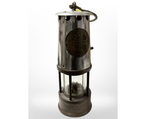 A Lamp and Limelight type 6RS miner's lamp.