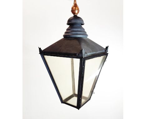 CEILING LANTERN, traditional style, 42cm W x 42cm D x 98cm H. 