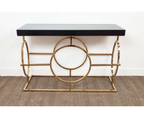 CONSOLE TABLE, contemporary Italian design, 80cm H x 120cm x 40cm. 