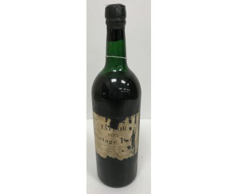 One bottle Taylor's Vintage Port 1970