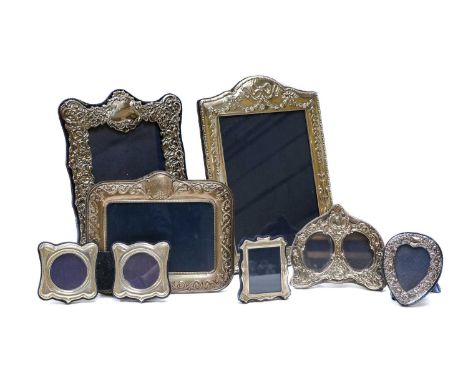 A Collection of Assorted Silver, including: a George V silver dressing-table set, by William Comyns, London, 1912 and 1914, e