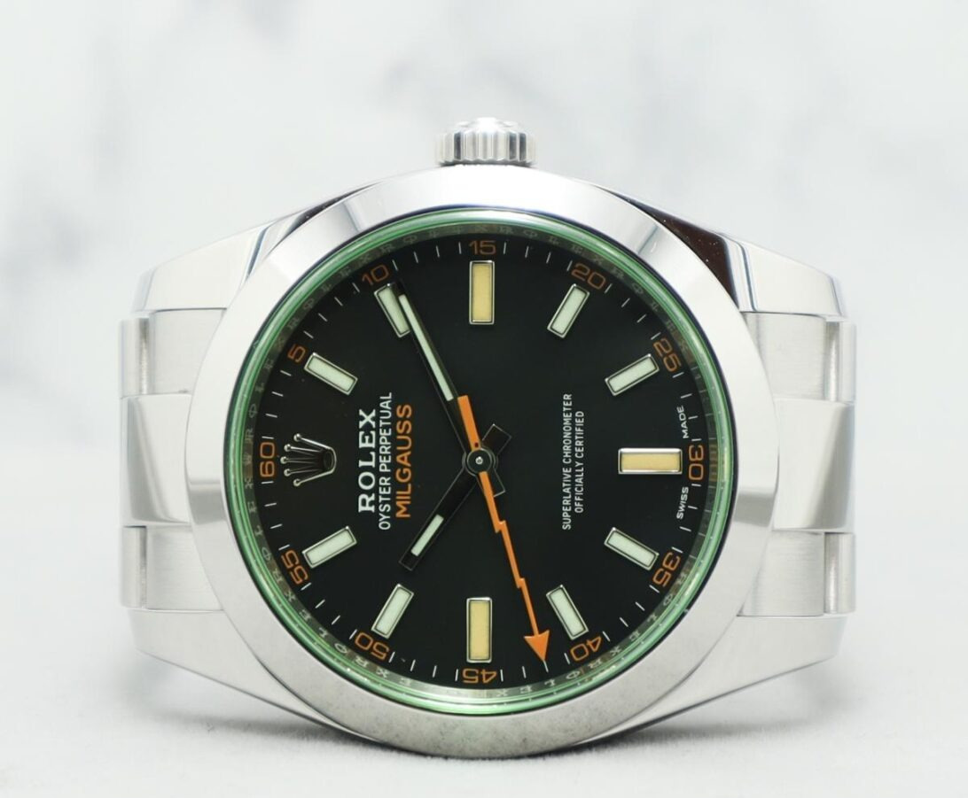 2023 Mint Rolex Milgauss Oyster 116400GV