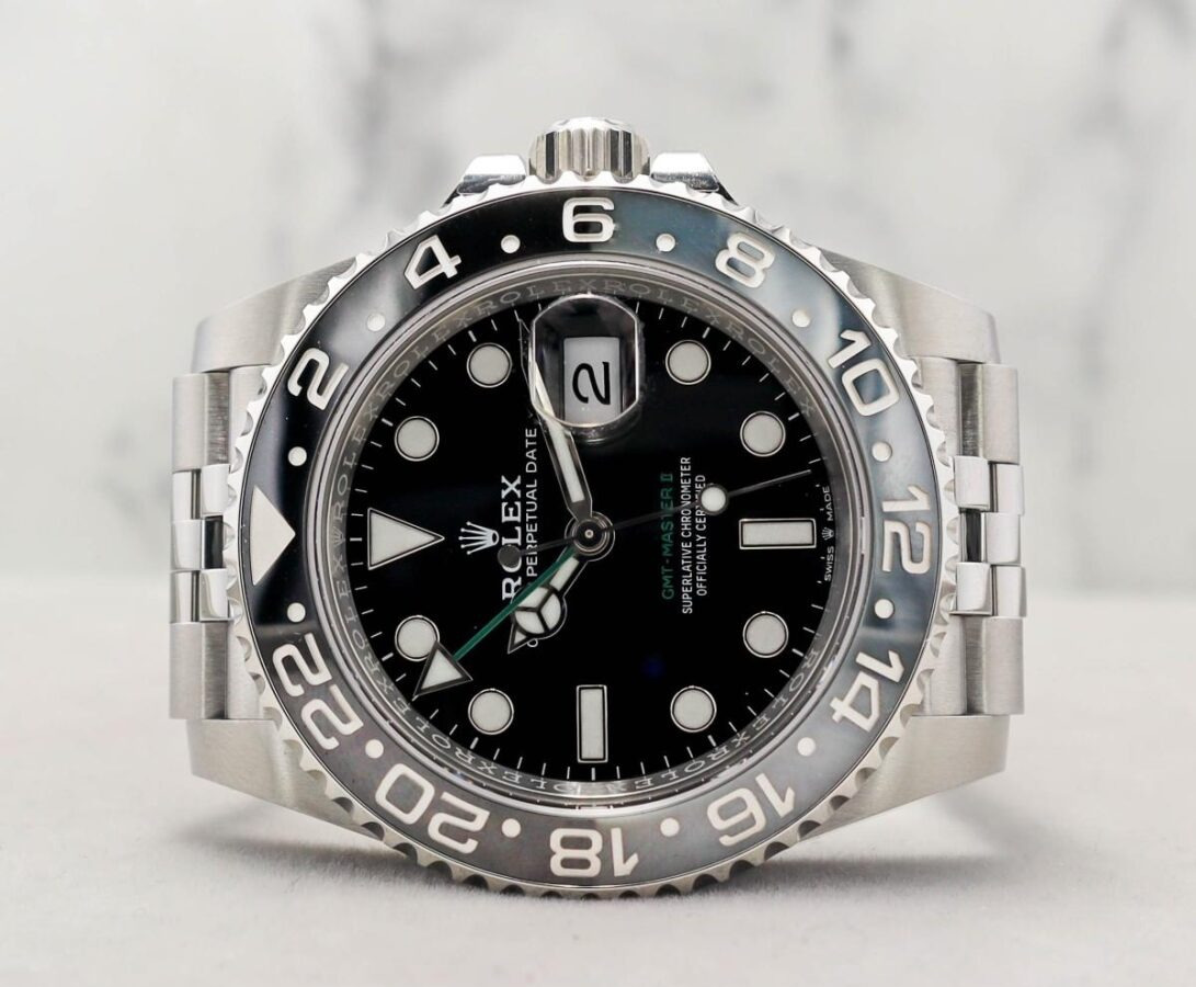 2025 Mint Rolex GMT Master II Bruce Wayne Jubilee 126710GRNR