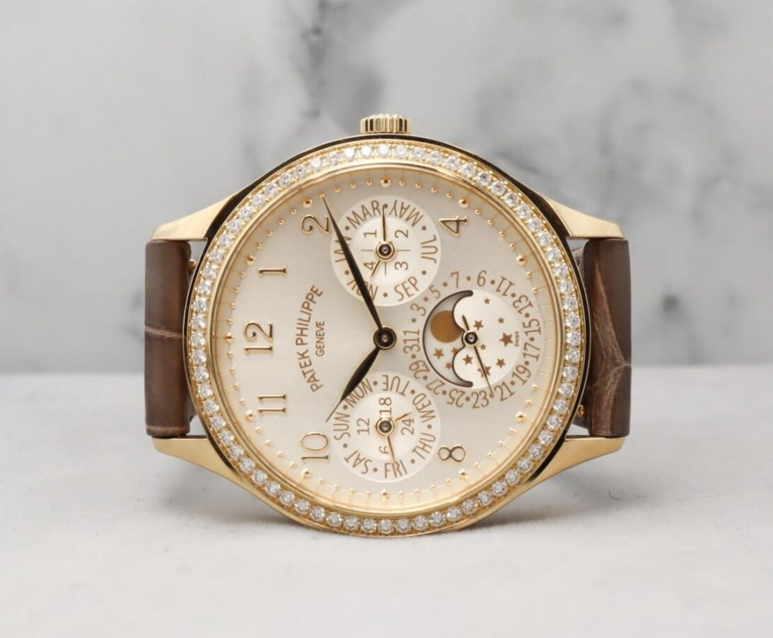 2021 Mint Patek Philippe Grand Complications Leather 7140R-001